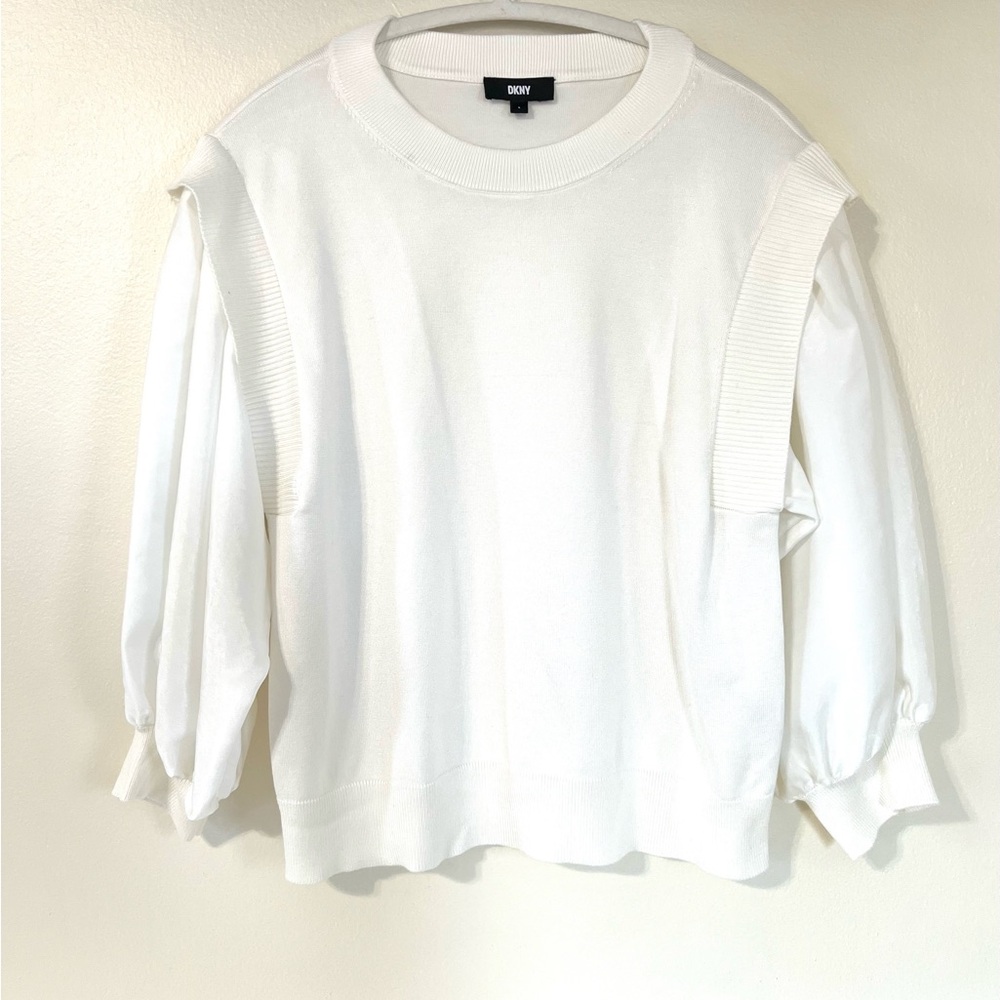 DKNY White Sweater